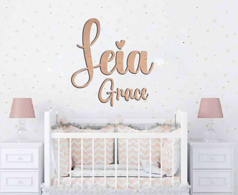 Name Signs Single and Double